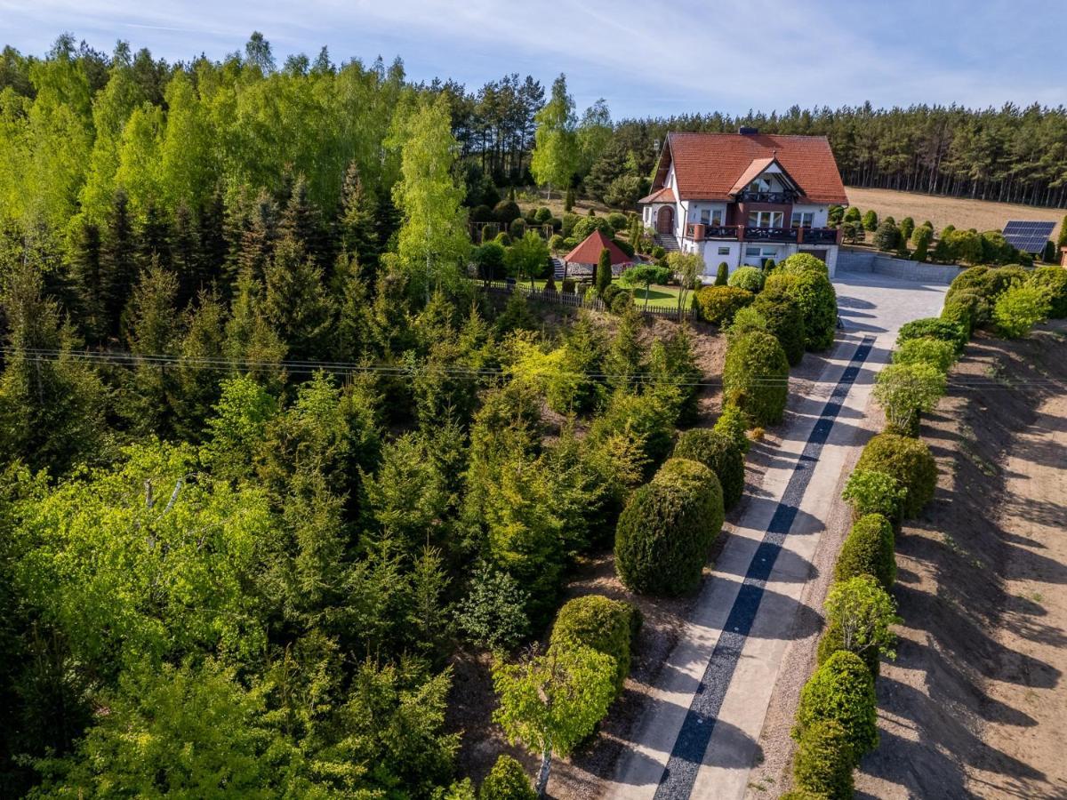 Dom Na Wzgorzu Z Widokiem Na Jezioro Z Balia I Sauna Lipnica  Eksteriør billede